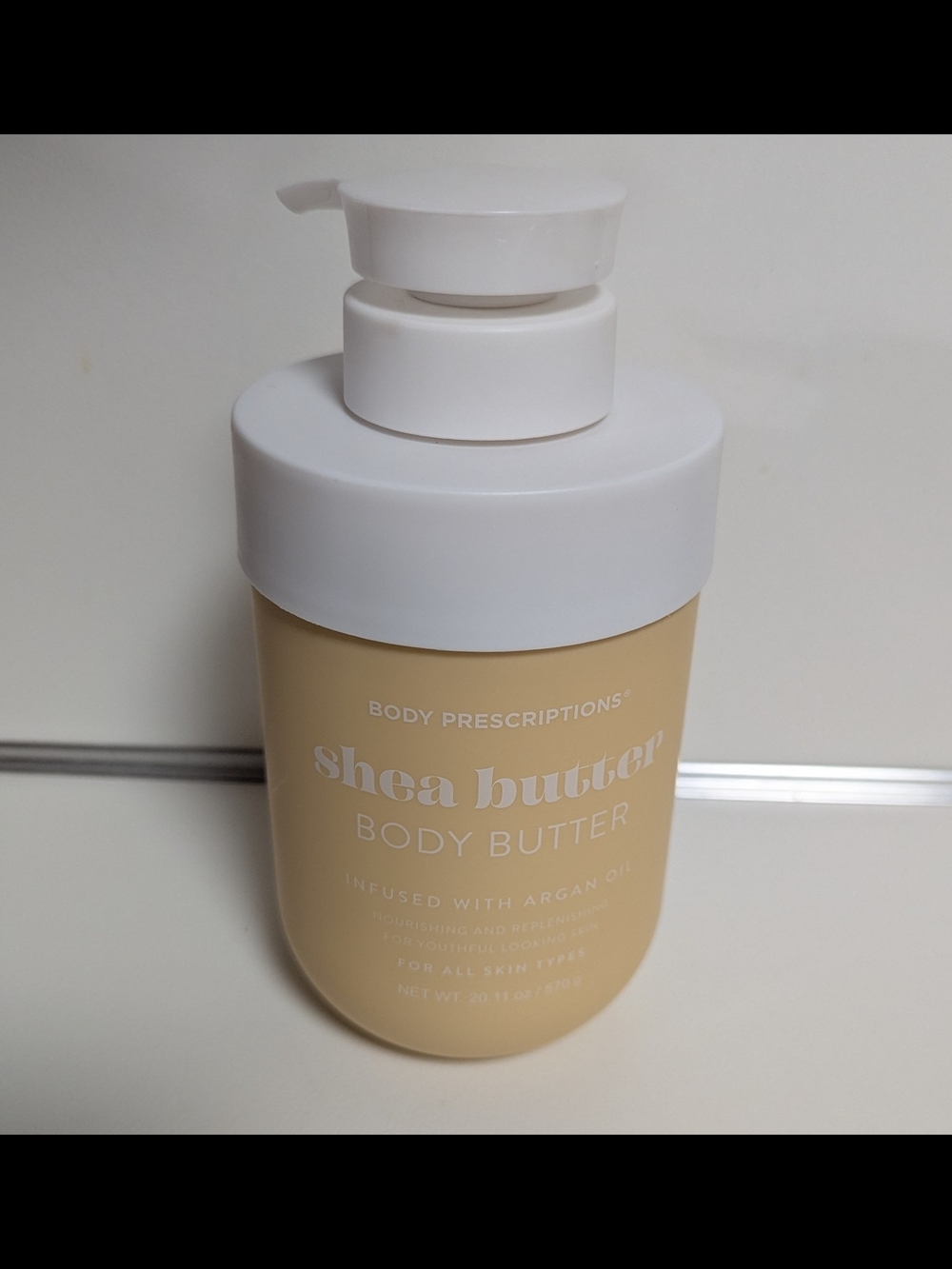 Body Prescriptions Body Butter Shea Butter & argan oil new moisturizer 20.11 oz.